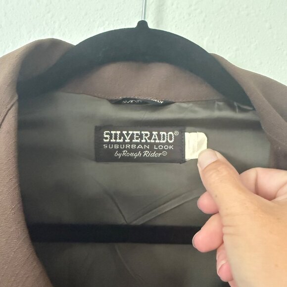 Vintage 70's Silverado Suburban Look Rough Rider California Brown Western Suit - Picture 4 of 12
